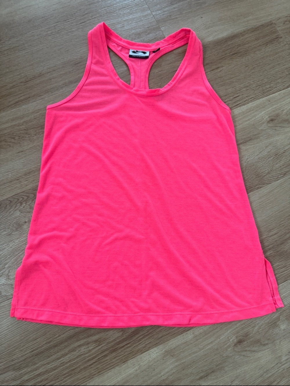 Cascade Neon Salmon Racerback Tank Top